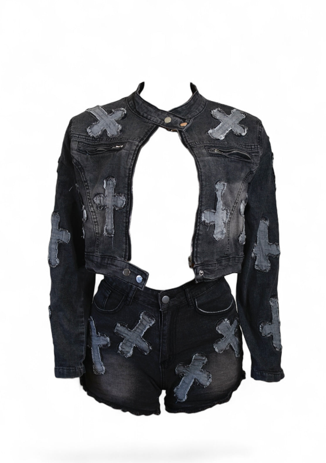 “FADED” Denim Set
